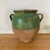 Late 20th Century Vintage Italian Painted Green Pottery Jug For Sale - Image 5 of 8