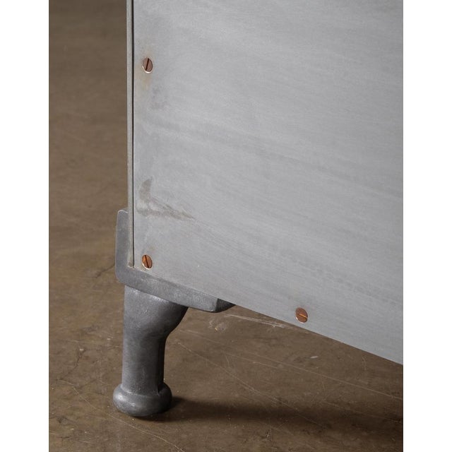 Aluminium Chair Edition 3-50/200 attributed to Mats Theselius for Källemo, 1990s For Sale - Image 13 of 15