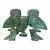 A Bronze Owl Family of 5 From Greece by C.Sclavenitis Greek Coin Pattern For Sale