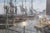Late 20th Century John Stobart Nautical Maritime Clipper Ship Sailboat Harbor Lithographs 46" For Sale - Image 11 of 18