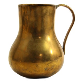 19th Century Copper Alloy Pitcher Jug Beer Stein, Nuremberg For Sale