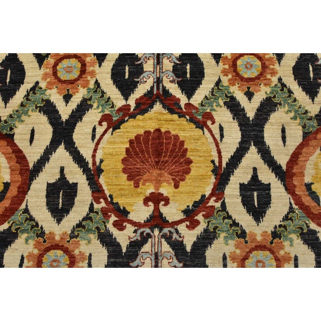 2020s Ziegler Rug 7’10” X 13′ Beige Wool Hand-Knotted Oriental Carpet For Sale - Image 5 of 12