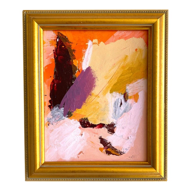 "Sunset Canary" 2026 Framed Painting by Jessalin Beutler For Sale