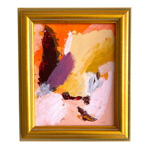 "Sunset Canary" 2026 Framed Painting by Jessalin Beutler