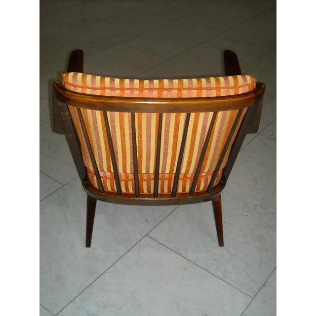 Wood Antimott Armchair from Walter Knoll/Wilhelm Knoll, 1950s For Sale - Image 7 of 14