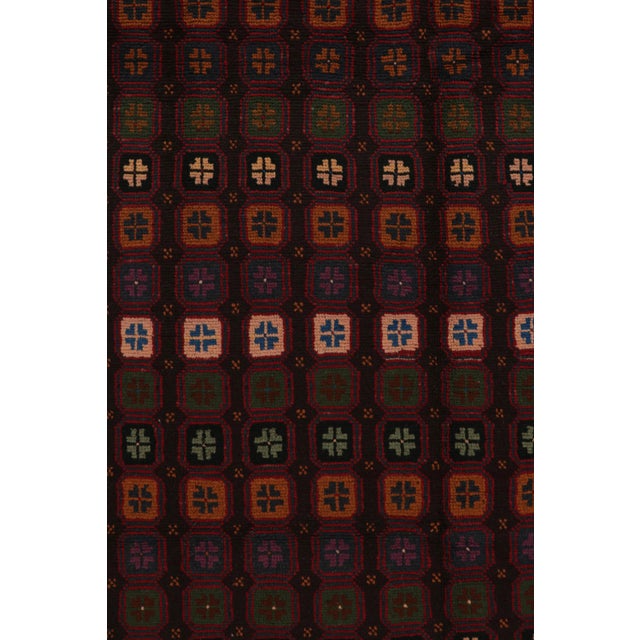 2020s Rug & Kilim’s Baluch Tribal Rug With Colorful Geometric Patterns For Sale - Image 5 of 7