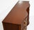 Mid Century Georgian Mahogany Serpentine Dresser With Brass Bail Hardware For Sale - Image 9 of 12