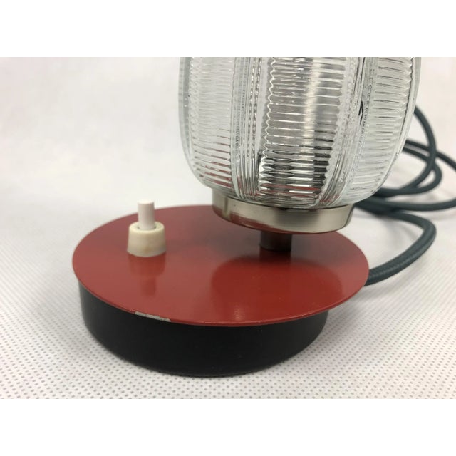 Plastic Mid-Century German Bedside Lamp, 1960s For Sale - Image 7 of 8