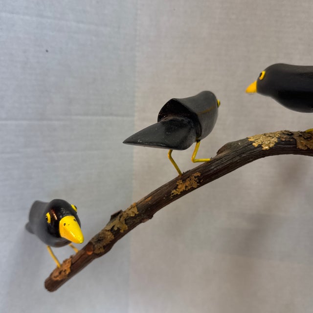 Folk Art Birds by Lonnie & Twyla Money For Sale - Image 4 of 12