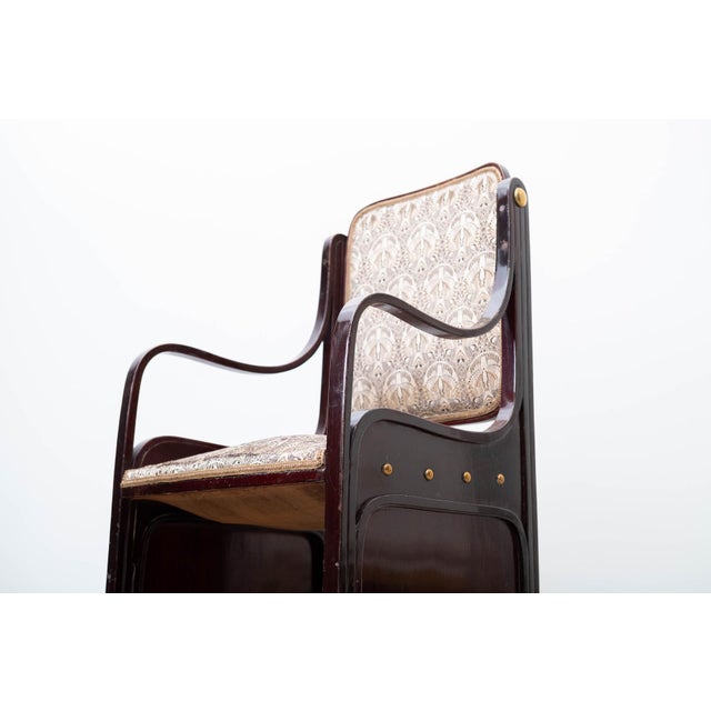 Art Nouveau Secessionistic Armchair by Josef Hoffmann for Jacob & Josef Kohn, Vienna, 1901 For Sale - Image 18 of 18