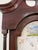 Wood Early American Grandfather Clock Attributed to James Wilson With Hand-Painted Clock Face For Sale - Image 7 of 14