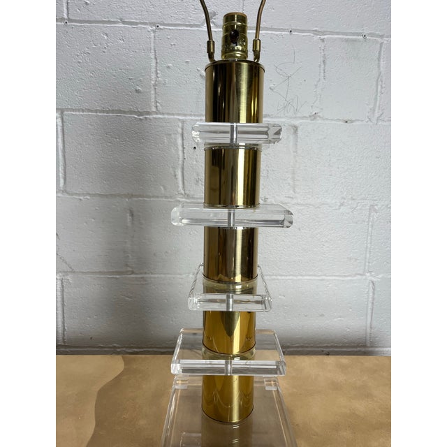 1970s Styled After Kovacs Mid Century Modern Lamp For Sale In New York - Image 6 of 9