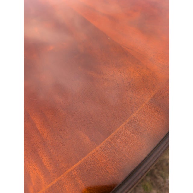 Large Regency Wooden Extendable Table from Heldense For Sale - Image 4 of 18