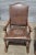 Stickley Late 20th Century Pair of Stickley Antiquities Oak Twisted Barley Leather Arm Chairs Jacobian Look For Sale - Image 4 of 12