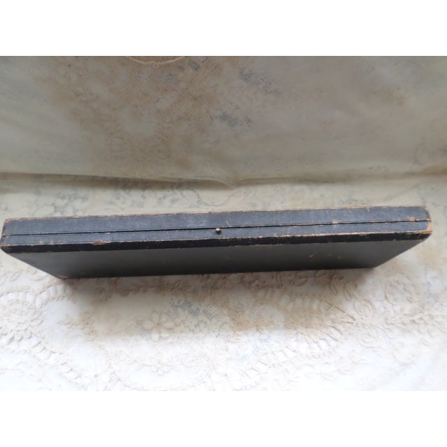 Antique English Victorian Robert Mosley Cutler & Silversmith 3 Piece Bone Carving Set For Sale - Image 12 of 16