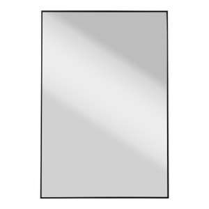 Black Thin Framed Vanity Mirror