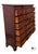 Brown Vintage Lexington Palmer Home Collection Chippendale Style Mahogany Gentlemen’s Chest of Drawers For Sale - Image 8 of 12