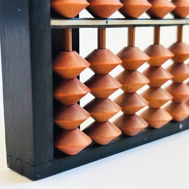 Wood Vintage Japanese Wood Abacus For Sale - Image 7 of 9