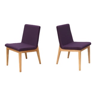 Contemporary David Mocarski for Gunlocke Tia Side Guest Chairs Brand New, a Pair For Sale