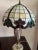 Table lamp, "Tiffany" model, Italian production of 1989, the year in which it was commissioned to a Lombard Argentiera...