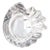 French Crystal Seashell Bowl or Jewelry Catchall For Sale