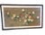 Mid 20th Century Monumental Pair of Mid-Century Chinoiserie Bird & Floral Paintings on Cork - Framed For Sale - Image 4 of 5