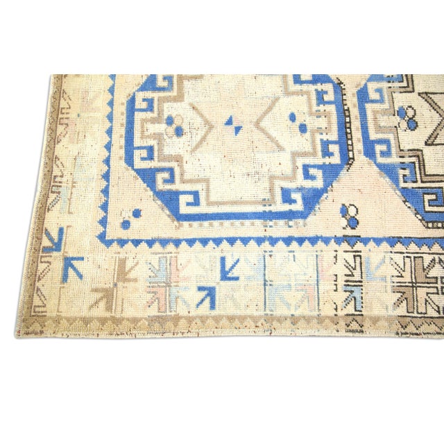 Turkish Vintage Turkish Rug 3'9" x 7'4" For Sale - Image 3 of 6