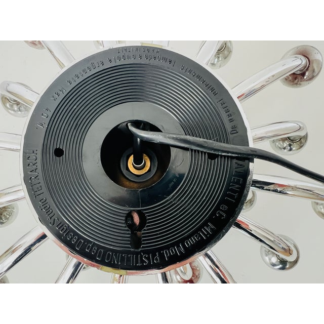 Pistillino Wall Lamp by Tetrarch for Valenti Luce, 1970s For Sale - Image 4 of 7