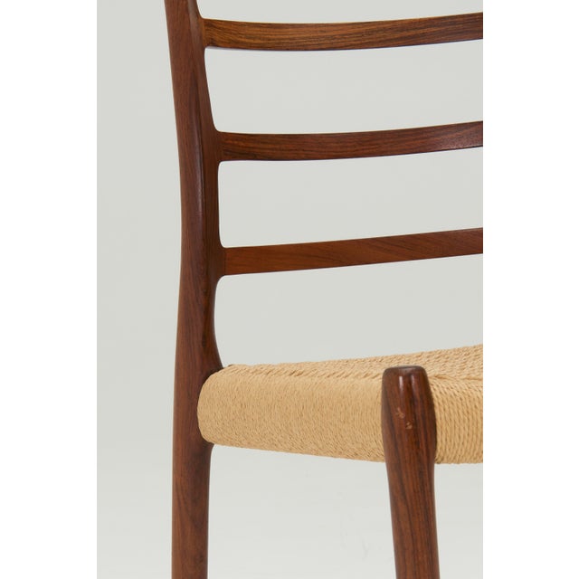 Model No. 82 Dining Chairs by Niels Otto (N. O.) Møller for J. L. Møllers, 1960s, Set of 8 For Sale - Image 9 of 16