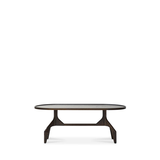 Mg206 lounge table by malte gormsen dimensions: d 60 x w 130 x h 50 cm. Materials: dark nature oak. Available in nature,...
