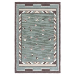 Modern Swedish Flat Weave Wool Rug by Doris Leslie Blau