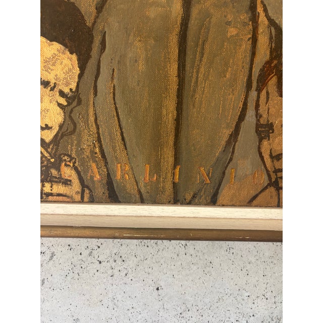 Brazilian Figurative Painting by Carlínio França, Salvador Bahia For Sale In Miami - Image 6 of 7
