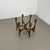 1960s Large Mid-Century Modern Brutalist Bronze Candleholder from Michael Harjes, Germany, 1960 For Sale - Image 5 of 15