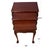 The Chippendale Nesting Table from Niagara Furniture features three tables, all with attractive mahogany tops surrounded...