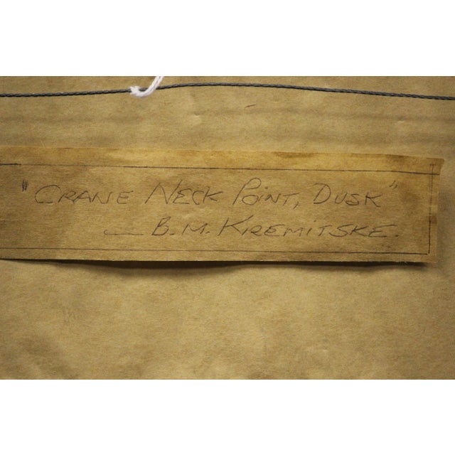 "Crane Neck Point, Dusk" For Sale - Image 5 of 5