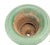 Pair of Antique Neoclassical Green-Painted Cast Iron Garden Urns | Ca. 19th Century For Sale In New York - Image 6 of 6