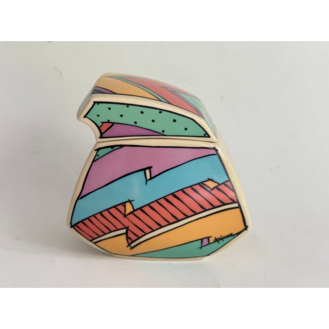 Postmodern Flash One Sugar Bowl by Dorothy Hafner for Rosenthal Germany, 1980s For Sale - Image 3 of 6