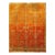 Antique Turkish Oushak Rug, Handwoven Wool, Geometric Pattern, 1890s, 2' x 3' For Sale