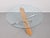 Postmodern Cross Leg Coffee Table in Wood, Stainless Steel and Glass, Italy, 1990s For Sale - Image 4 of 8
