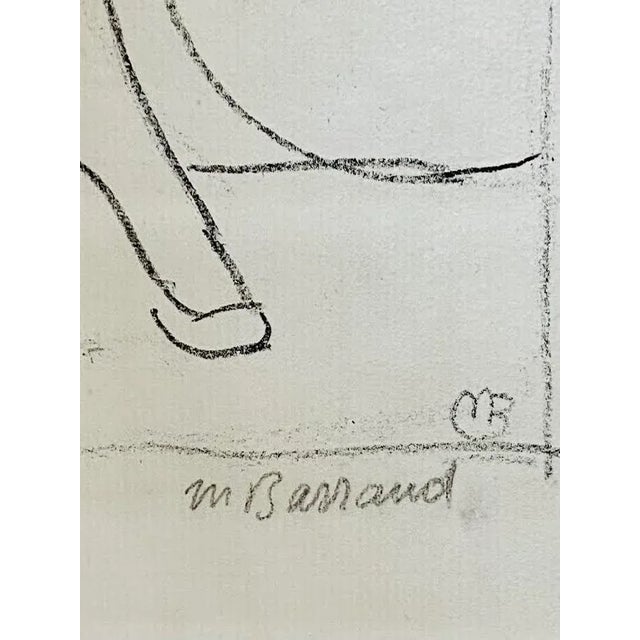Modern Maurice Barraud, L'acrobate au vélocipède, 1920s, Drawing on Paper For Sale - Image 3 of 4