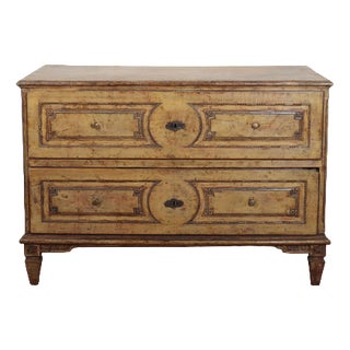 Italian Painted Commode For Sale
