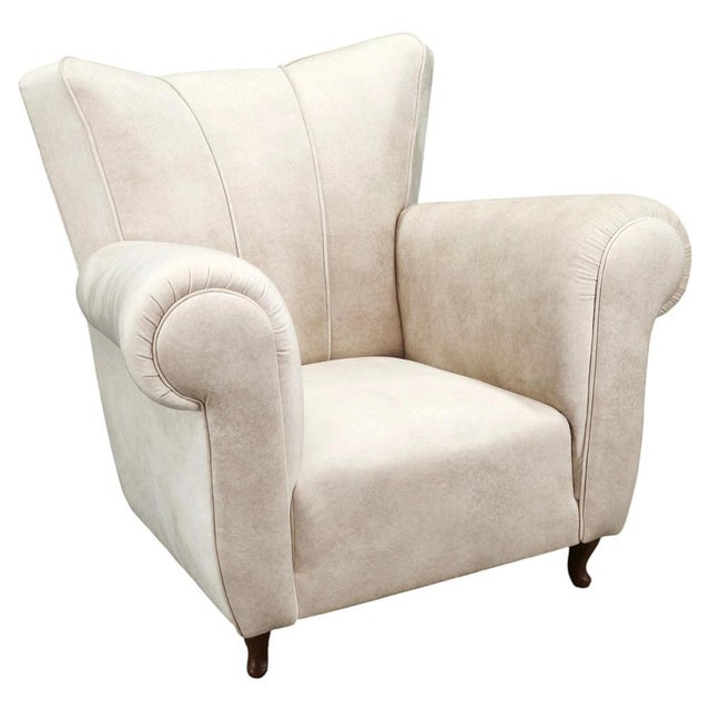 Italian Beech Lounge Chair, 1950s For Sale - Image 16 of 16