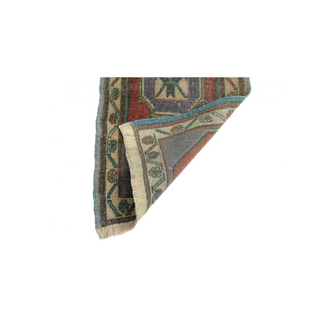 Mid-Century Modern Vintage Mini Decorative Rug - 1`8″ X 3`3″ For Sale - Image 3 of 3