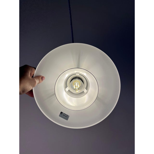 Type 728 Pendant Lamp in White by Horn For Sale - Image 10 of 11