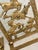 Vintage Chinoiserie Brass Horse Bookends With a Cut-Out Design of Galloping Horses Surrounded by a Greek Key Border-a Pair For Sale - Image 4 of 12
