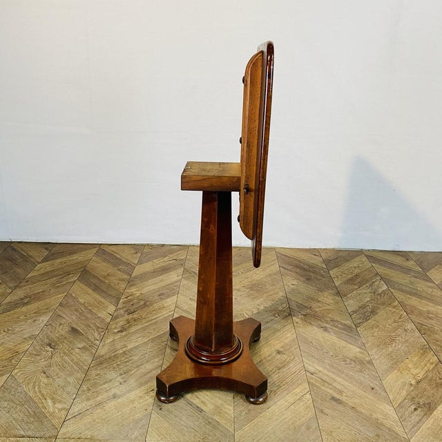 Antique English Oak Tilt-Top Side Table, 19th Century For Sale - Image 6 of 16