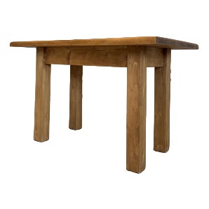 Farmhouse Table in Spruce For Sale
