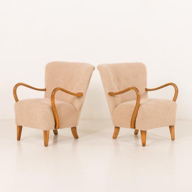 1950s Armchairs by Alfred Christensen, Denmark, 1950s, Set of 2 For Sale - Image 5 of 15