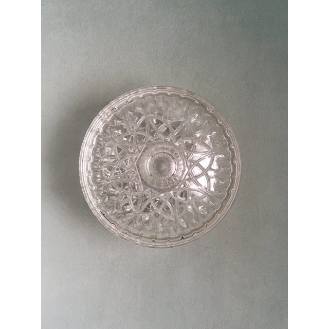 Vintage Faceted Crystal Covered Dish For Sale In Jacksonville, FL - Image 6 of 8