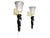 Gold and Black Murano Glass Sconces in the style of Barovier, 1990, Set of 2 For Sale - Image 17 of 17